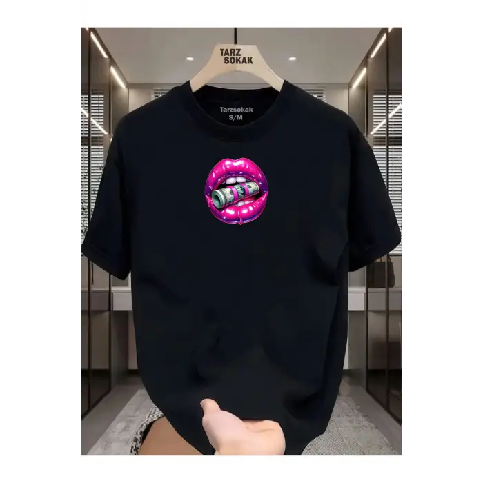 UNİSEX Dudak Lips T-shirt
