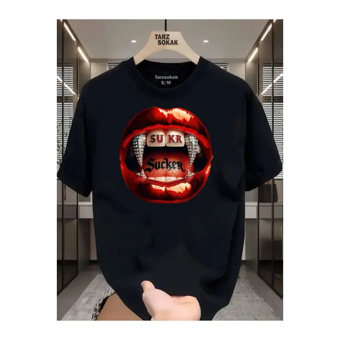 UNİSEX Dudak Lips T-shirt