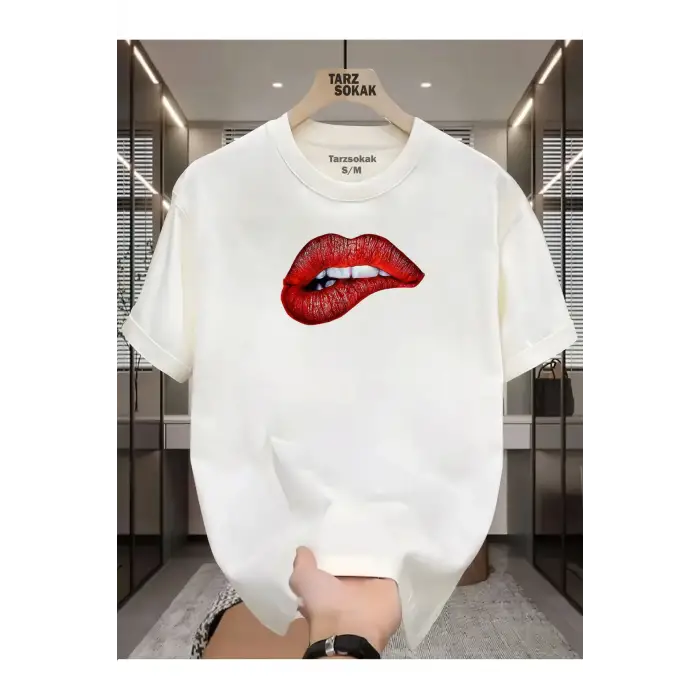 UNİSEX Dudak Lips T-shirt