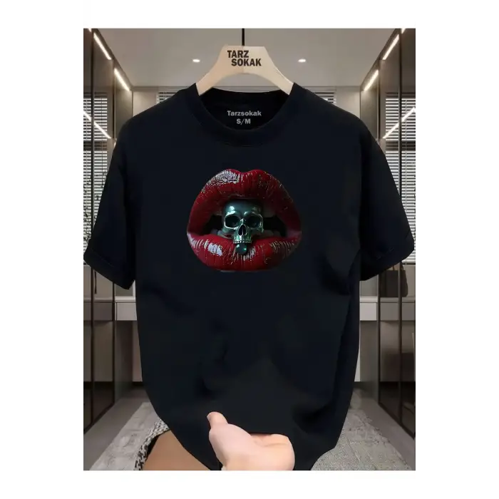 UNİSEX Dudak Lips T-shirt