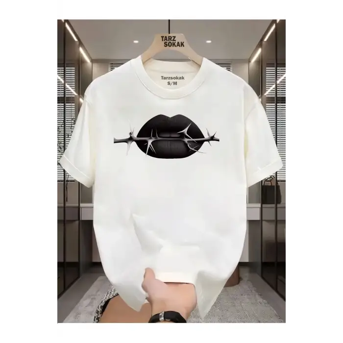 UNİSEX Dudak Lips T-shirt
