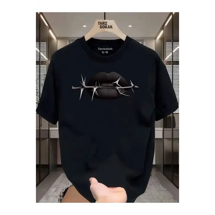 UNİSEX Dudak Lips T-shirt