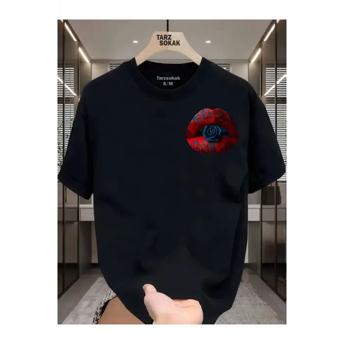 UNİSEX Dudak Lips T-shirt