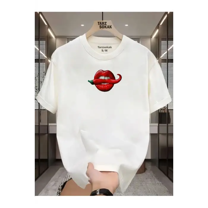 UNİSEX Dudak Lips T-shirt