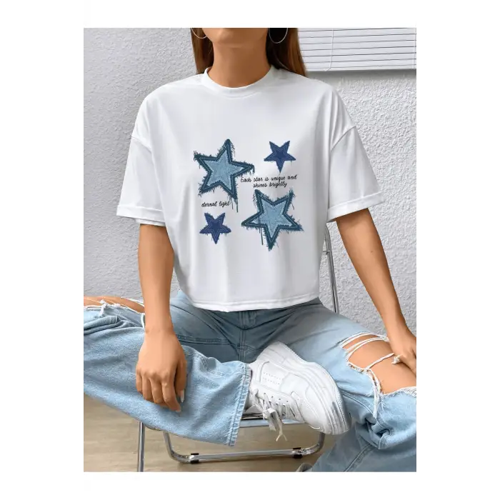 Unisex Eternal Light Baskılı Tasarım