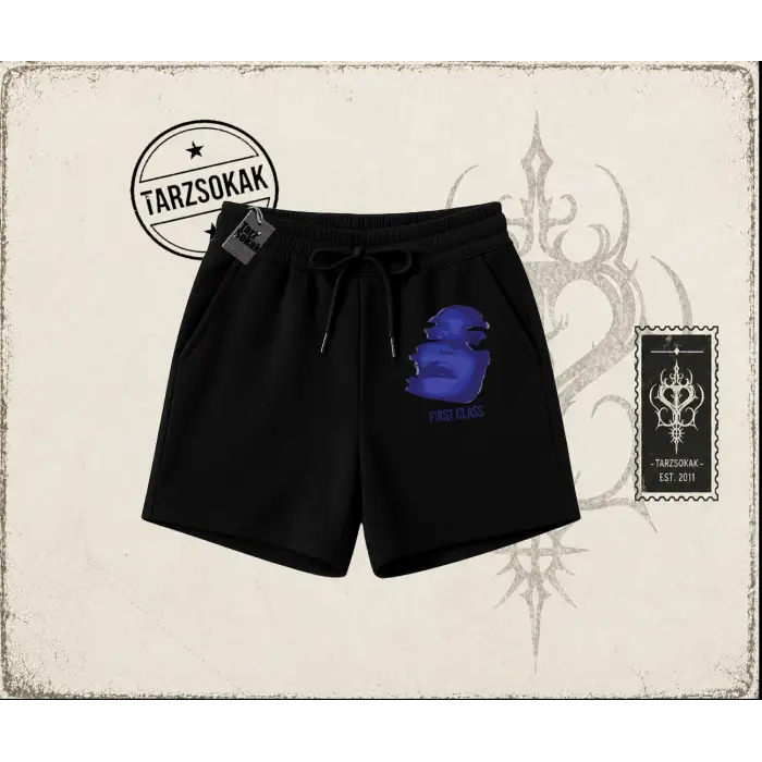 Unisex First Class Unisex Şort Beyaz