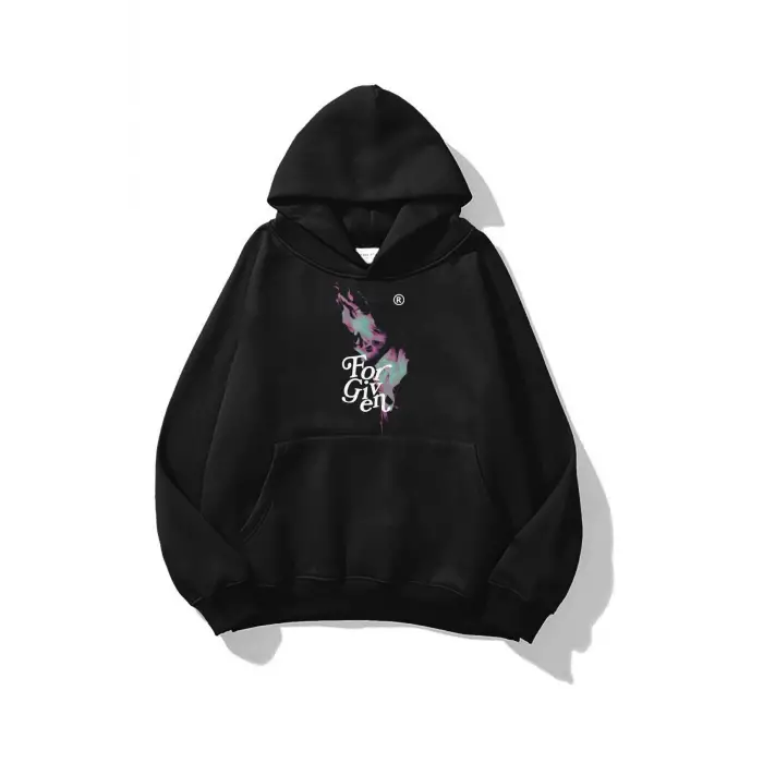 Unisex Forgiven Sweatshirt Siyah