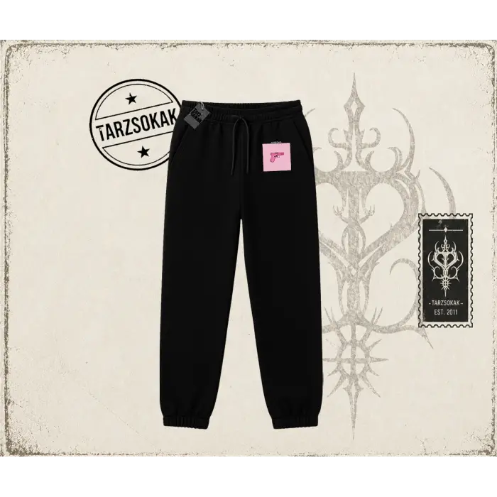 Unisex Gang Gang Unisex Jogger Eşofman Altı Beyaz