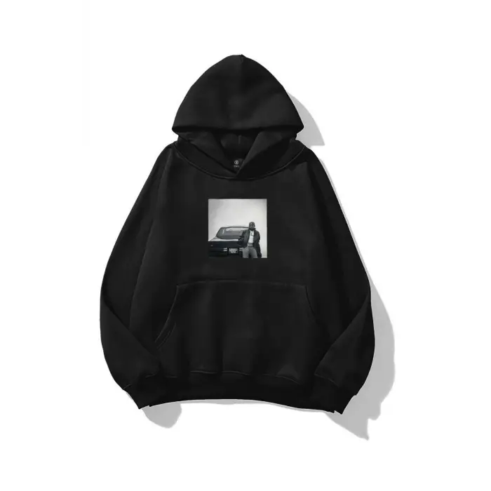 Unisex GNX Kendrick Lamar Sweatshirt Siyah