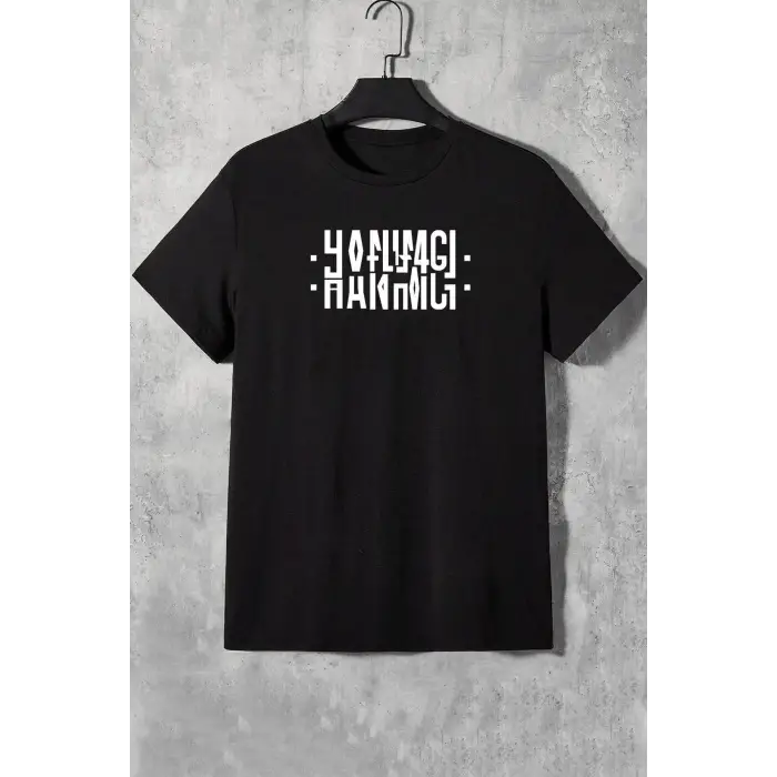 Unisex Hanımcı Baskılı T-shirt