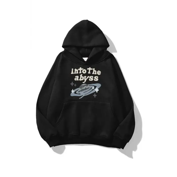 Unisex İnto the Abyss Sweatshirt Siyah