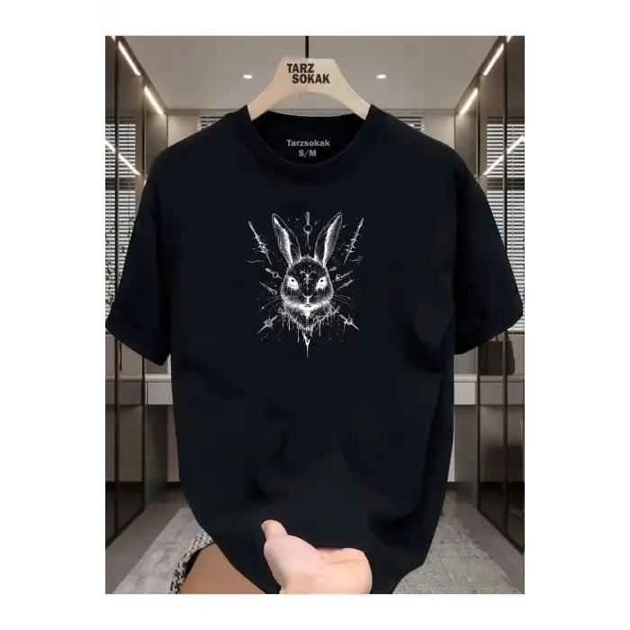 UNİSEX Kod 4 Rabbit T-shirt