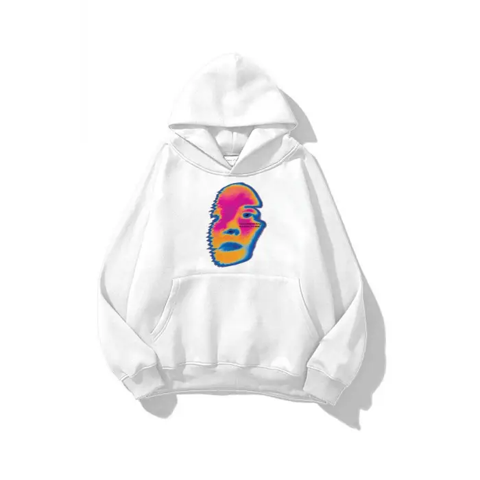 Unisex Leave Behind Sweatshirt Beyaz