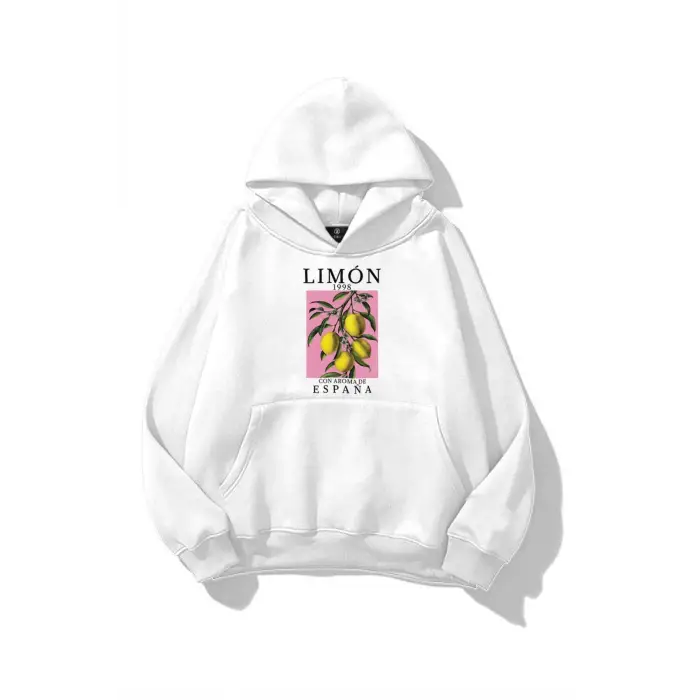 Unisex Limon 1998 Sweatshirt Beyaz
