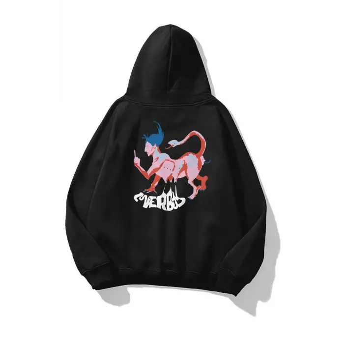 Unisex Loverboy Sweatshirt Siyah