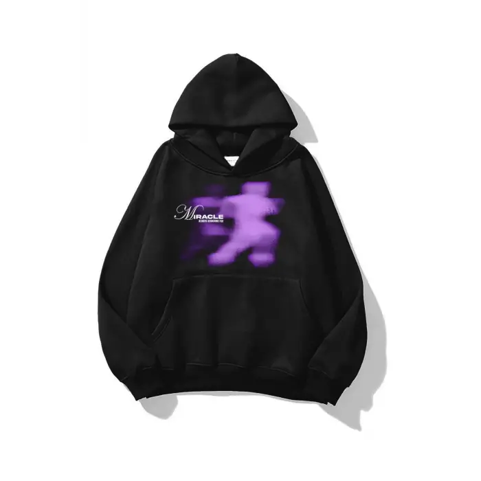 Unisex Miracle Sweatshirt Siyah
