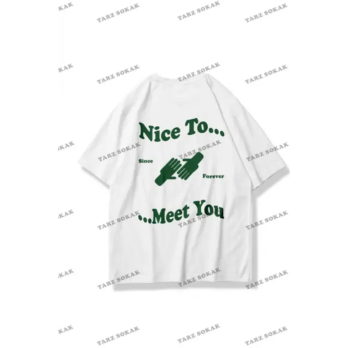 Unisex Nice To Meet You Tshirt