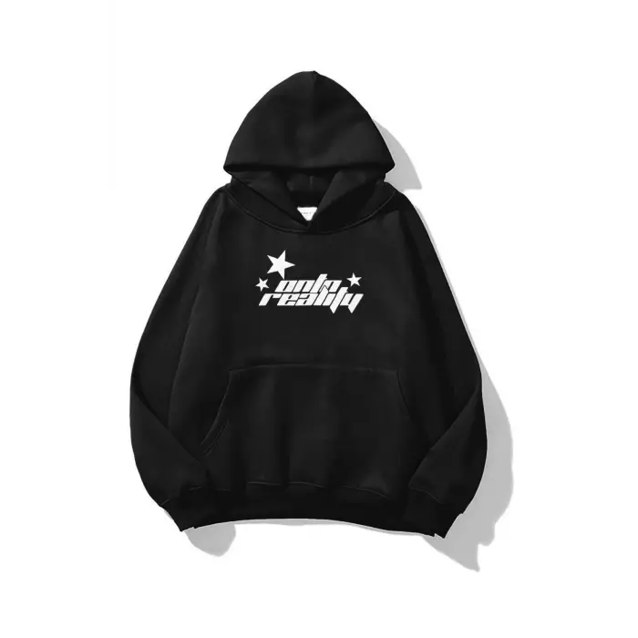 Unisex Onto Reality Sweatshirt Siyah