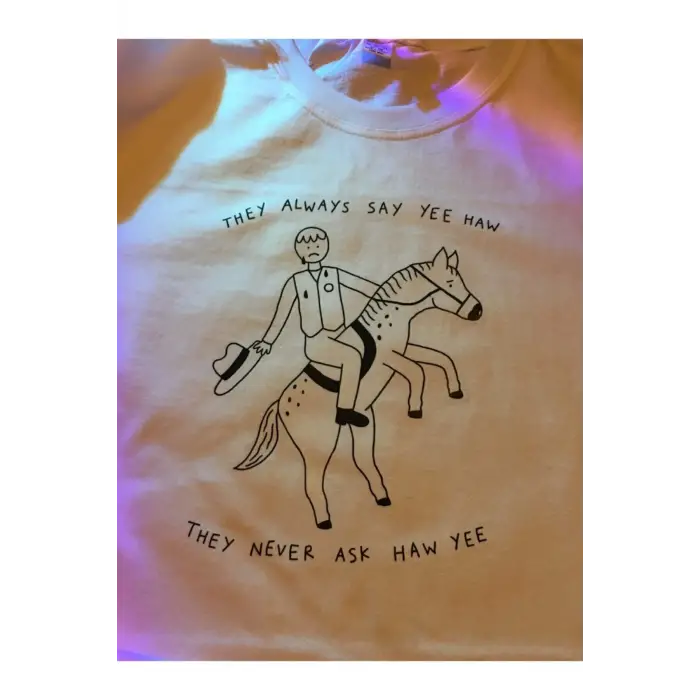 Unisex Oversize Cowboy Tshirt