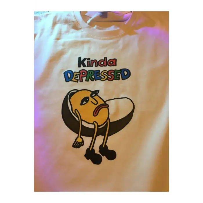 Unisex Oversize Depressed Tshirt