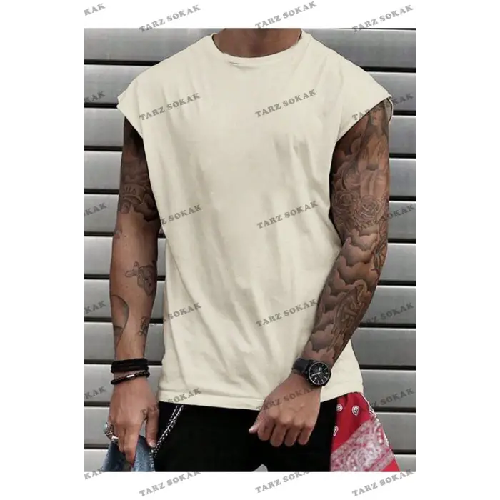 Unisex  OVERSİZE KOLSUZ