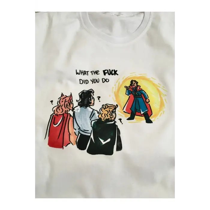 Unisex Oversize Marvel Doctor Strange , Wanda , Loki Tshirt
