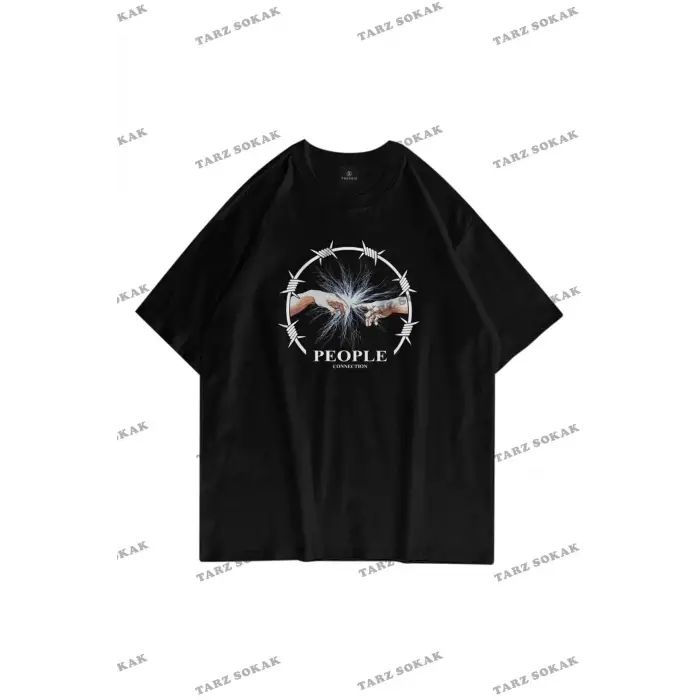 Unisex People Connection Siyah