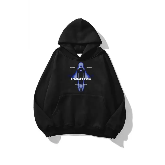 Unisex Positive Sweatshirt Siyah