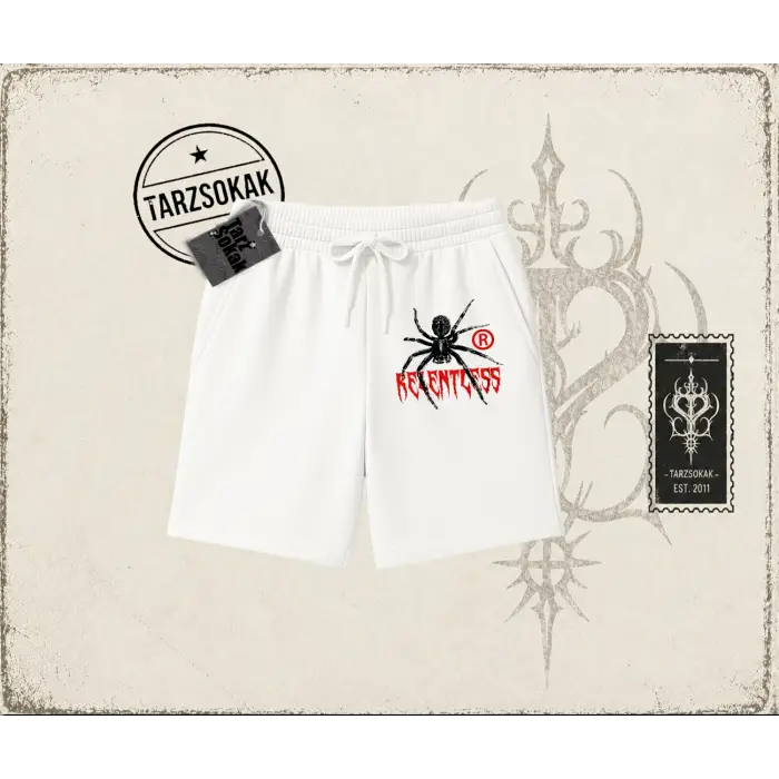 Unisex Relentless Unisex Şort Beyaz