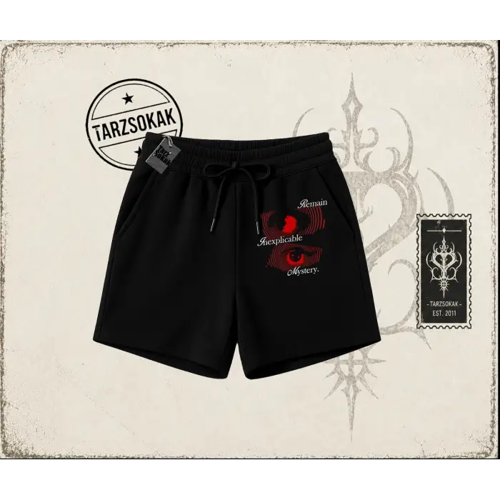 Unisex Remain Mystery Unisex Şort Beyaz