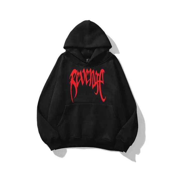 Unisex Revenge Sweatshirt Siyah