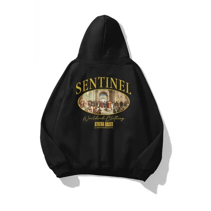 Unisex Sentinel Sweatshirt Siyah