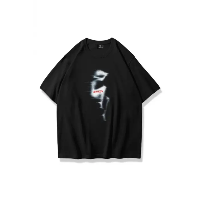 Unisex Shake Tshirt Siyah
