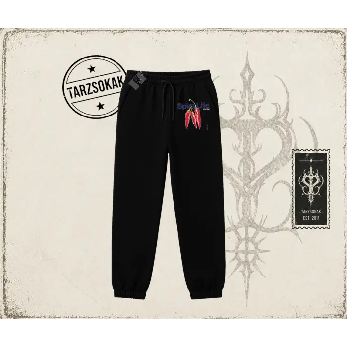 Unisex Spicylife Unisex Jogger Eşofman Altı Beyaz