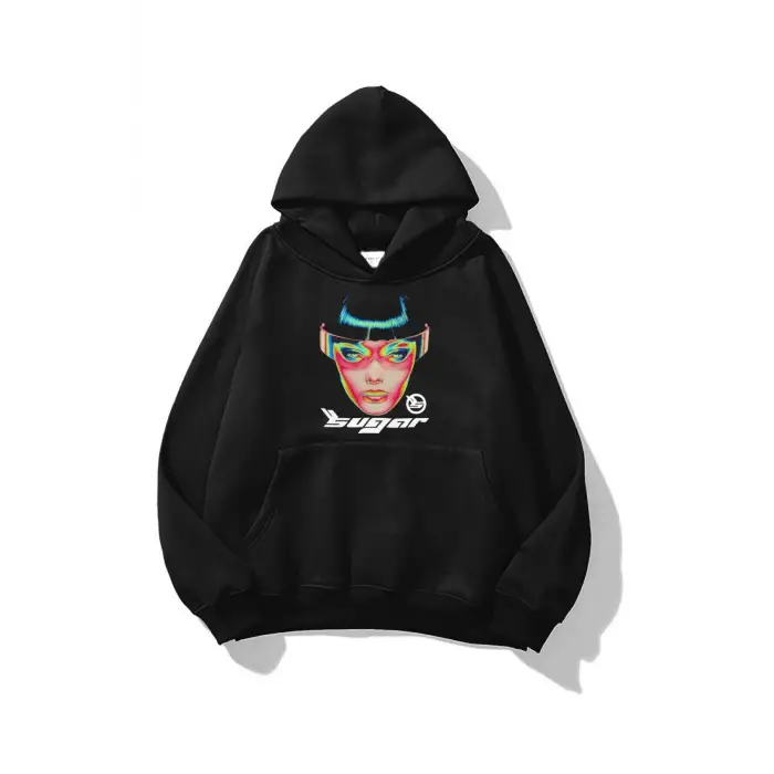 Unisex Sugar Sweatshirt Siyah