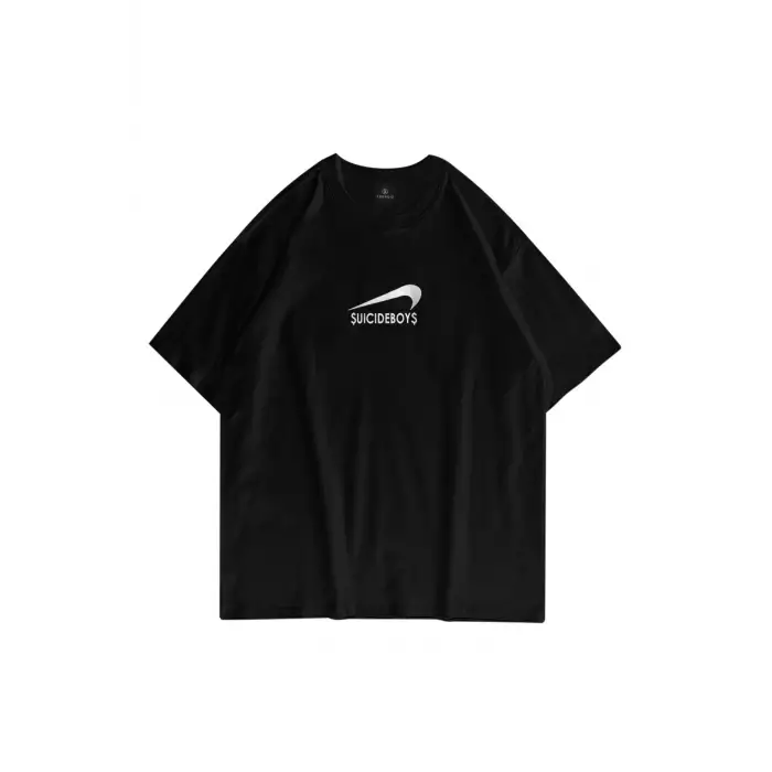 Unisex Suicedeboys Siyah Tshirt