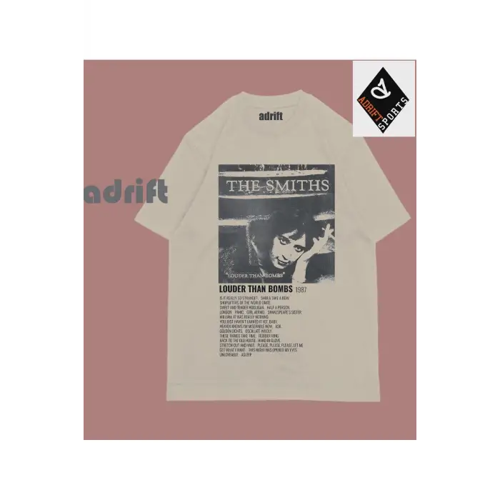 Unisex The Smiths Unisex Oversize Kalıp