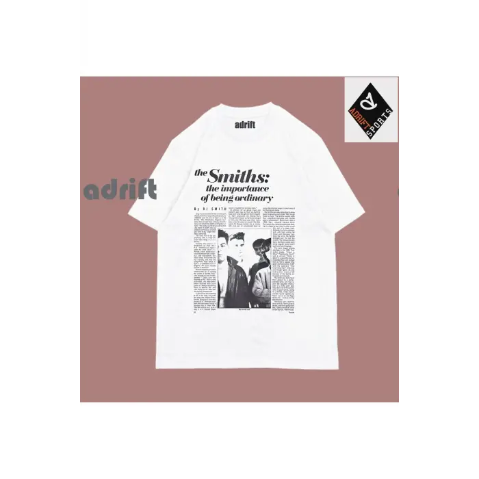 Unisex The Smiths Unisex Oversize Kalıp