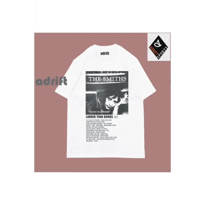 Unisex The Smiths Unisex Oversize Kalıp