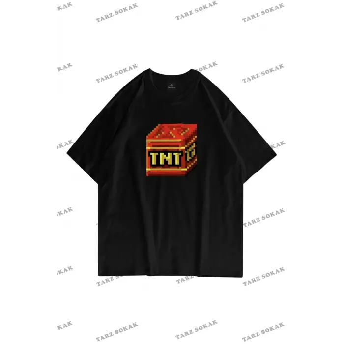 Unisex Tnt Box Crash Bandicoot Siyah