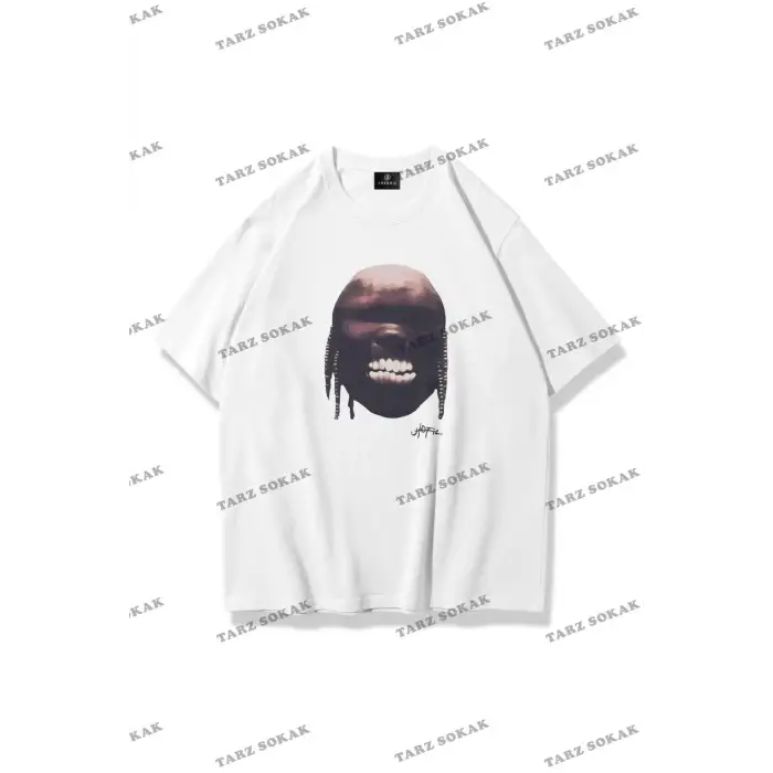 Unisex Utopia Teeth Travis Scott Tshirt