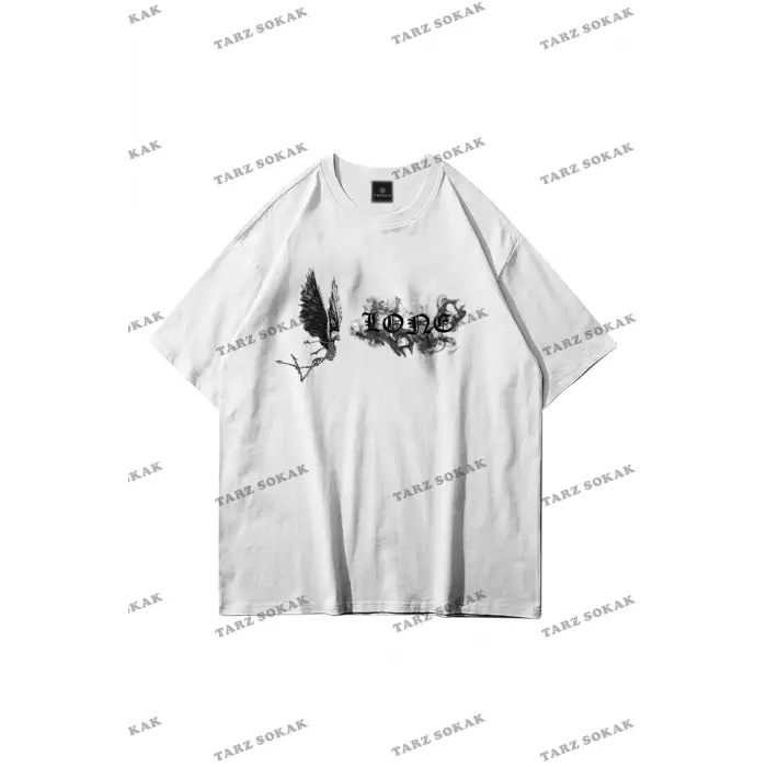 Unisex Vlone Siyah T