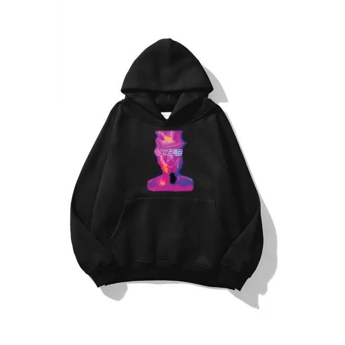 Unisex Vybe Sweatshirt Siyah