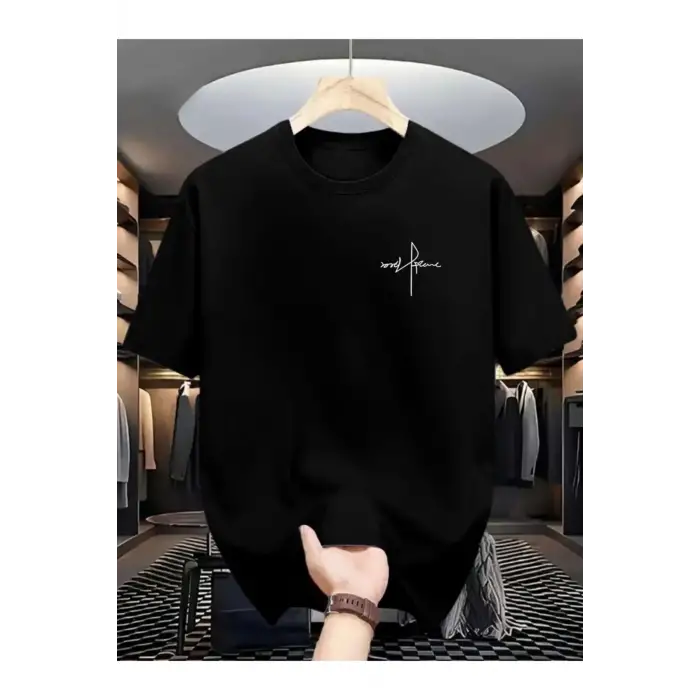 Unisex Yazı Baskılı Oversize