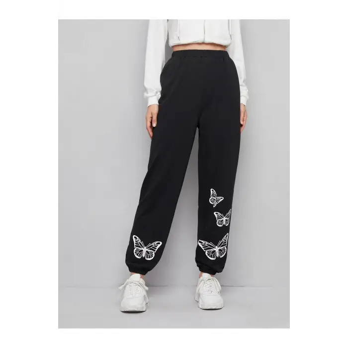 Unity Çiçek Desenli Jogger Pantolon