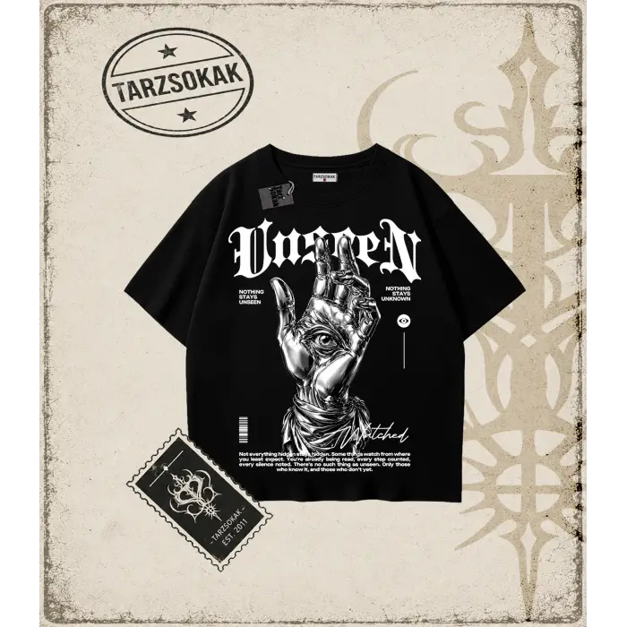 UNSEEN   Oversize Unisex Tişört