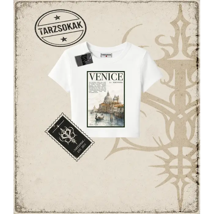VENICE Kadın Baby Tee