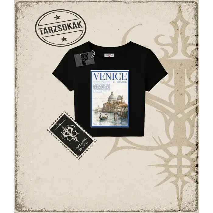 VENICE Kadın Baby Tee