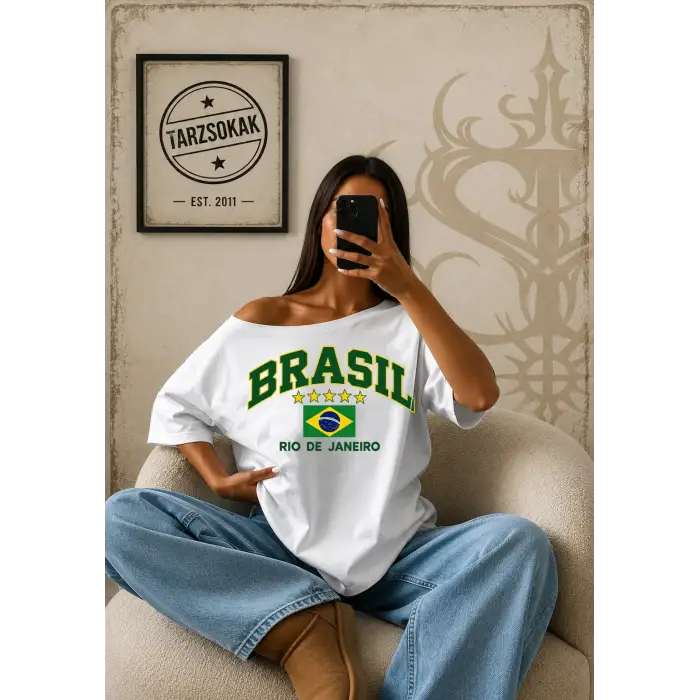 Vintage Brasil Unisex Oversize