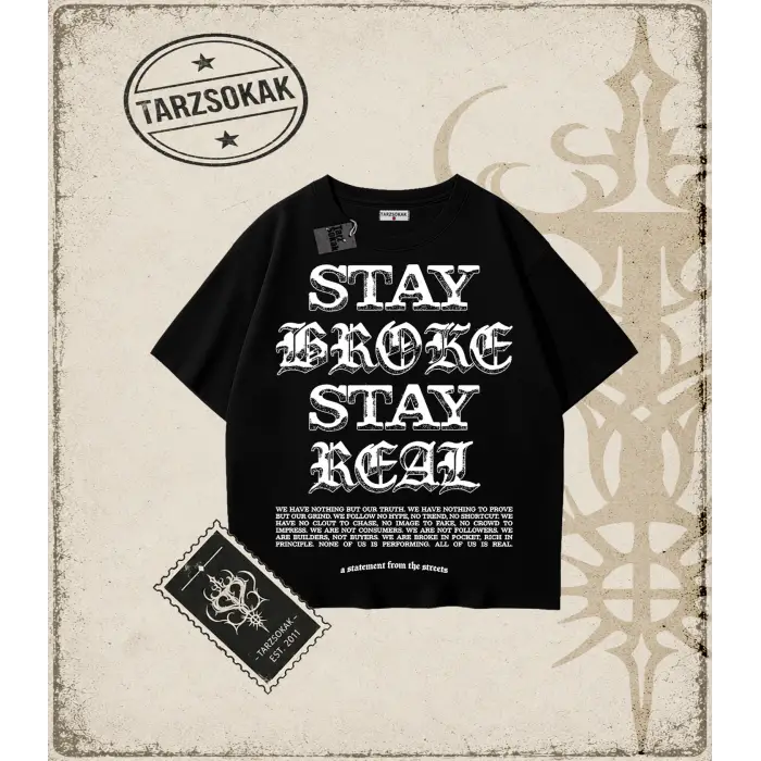 VINTAGE SARCASM   Oversize Unisex Tişört